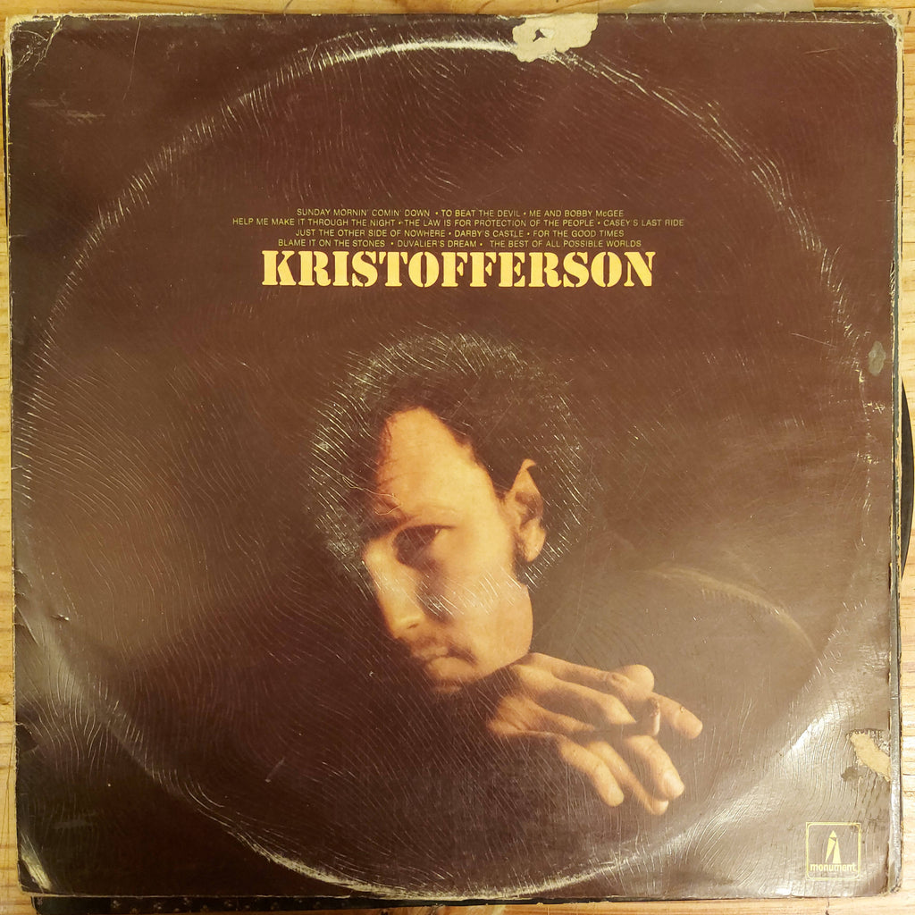 Kris Kristofferson – Kristofferson (Used Vinyl - VG)