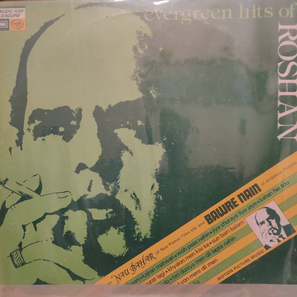 Roshan – Roshan Evergreen Hits - Nau Bahar & Bawre Nain (Used Vinyl - VG) NP