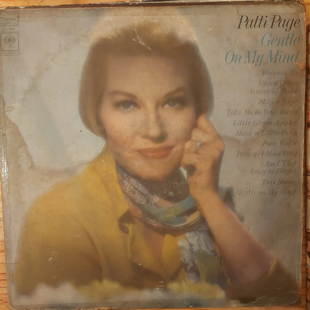 Patti Page – Gentle On My Mind (Used Vinyl - G)