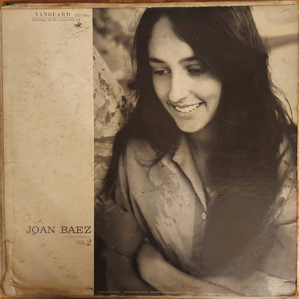 Joan Baez – Joan Baez Vol. 2 (Used Vinyl - G)