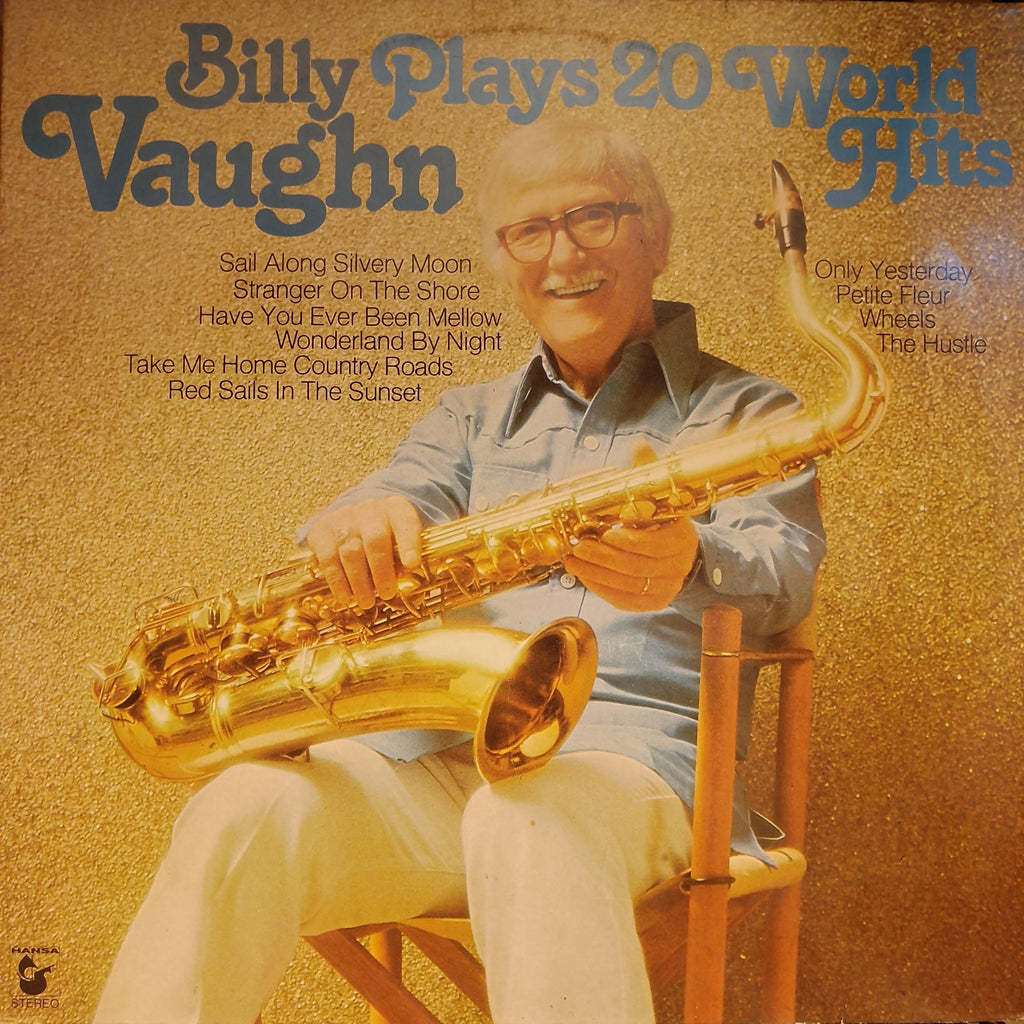 Billy Vaughn – Plays 20 World Hits (Used Vinyl - VG+)