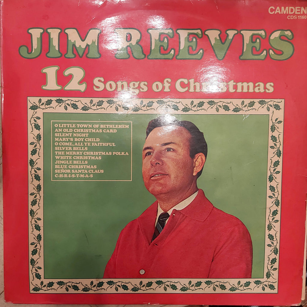 Jim Reeves – 12 Songs Of Christmas (Used Vinyl - G)