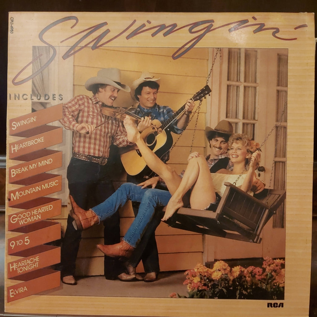 Various – Swingin (Country Music's Greatest Hits By Country Music's Greatest Musicians) (Used Vinyl - VG+)