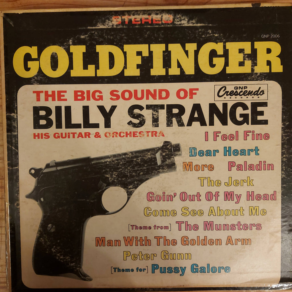 Billy Strange – Goldfinger (Used Vinyl - VG)