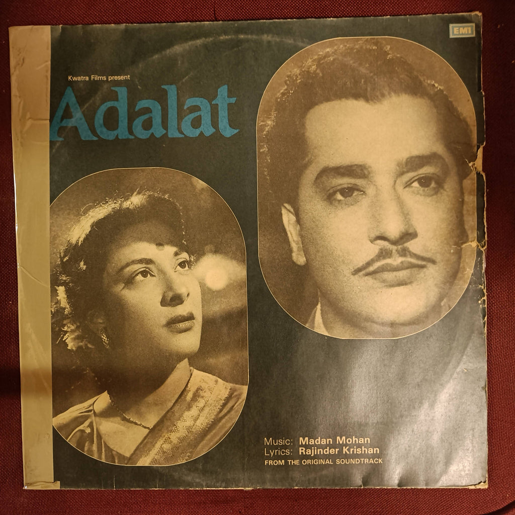 Madan Mohan, Rajinder Krishan – Adalat (Used Vinyl - VG+) NP