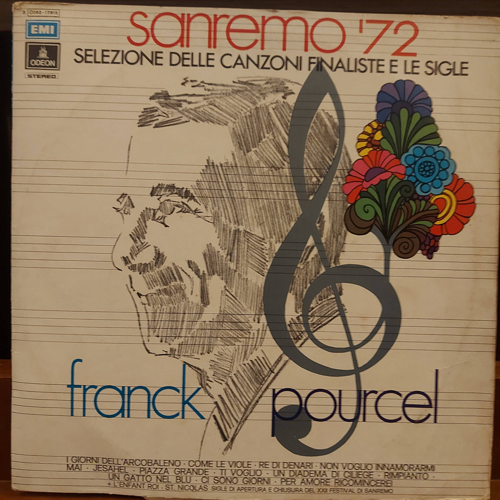 Franck Pourcel – Sanremo '72 (Selezione Delle Canzoni Finaliste E Le Sigle) (Used Vinyl - VG)