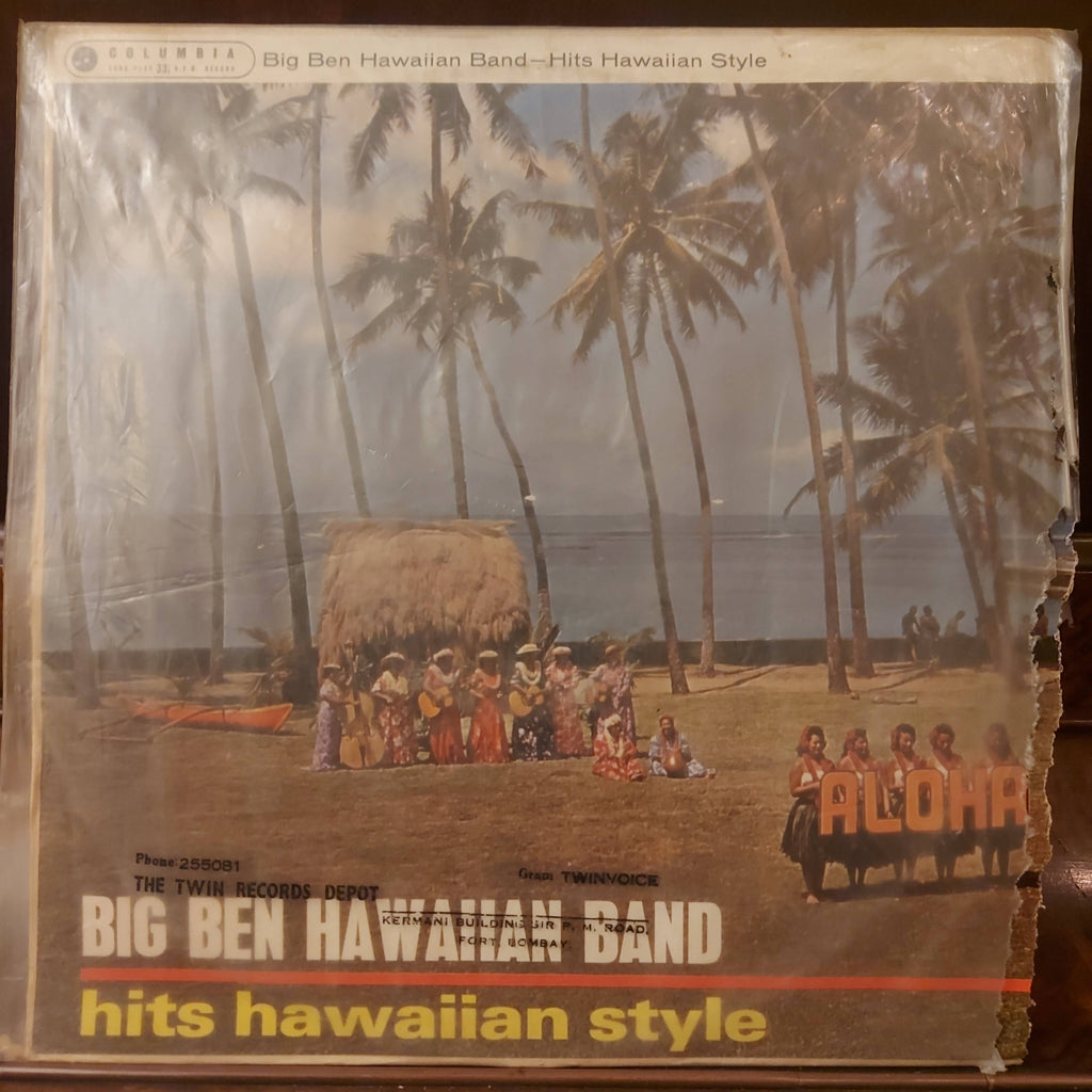 Big Ben Hawaiian Band – Hits Hawaiian Style (Used Vinyl - VG+)