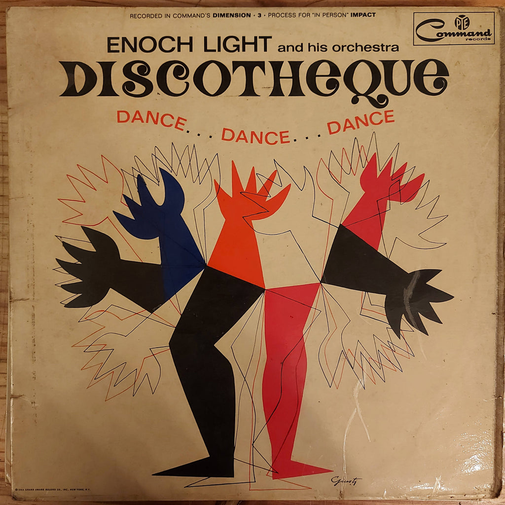 Enoch Light And His Orchestra – Discotheque: Dance Dance Dance (Used Vinyl - VG)