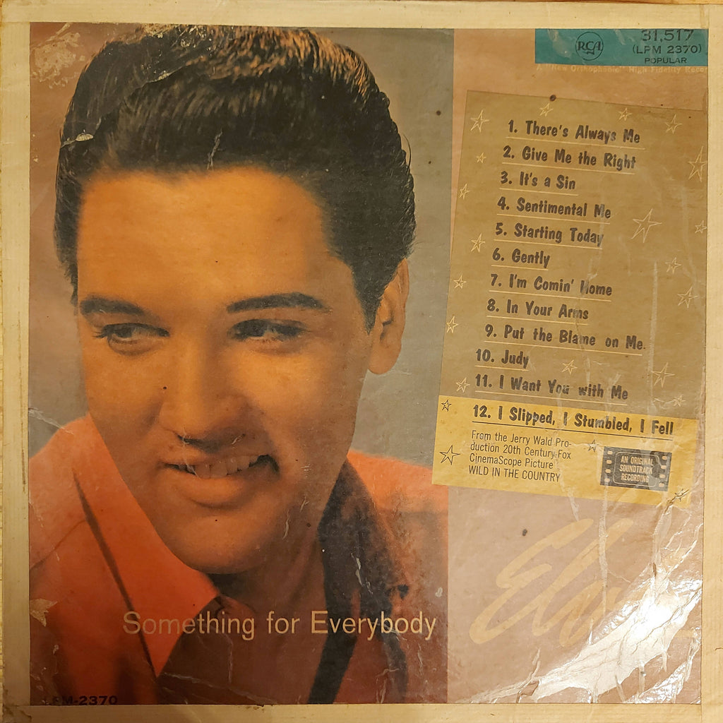 Elvis – Something For Everybody (Used Vinyl - G)