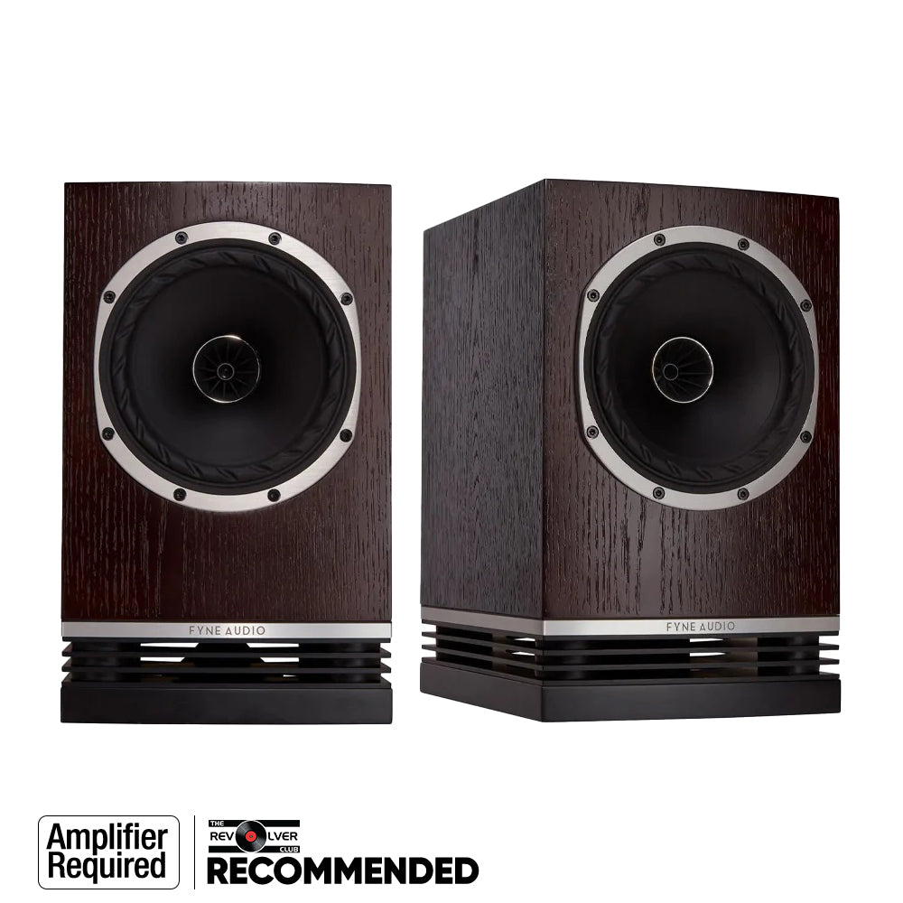 Fyne Audio F500 Bookshelf Speakers [Amp Needed]