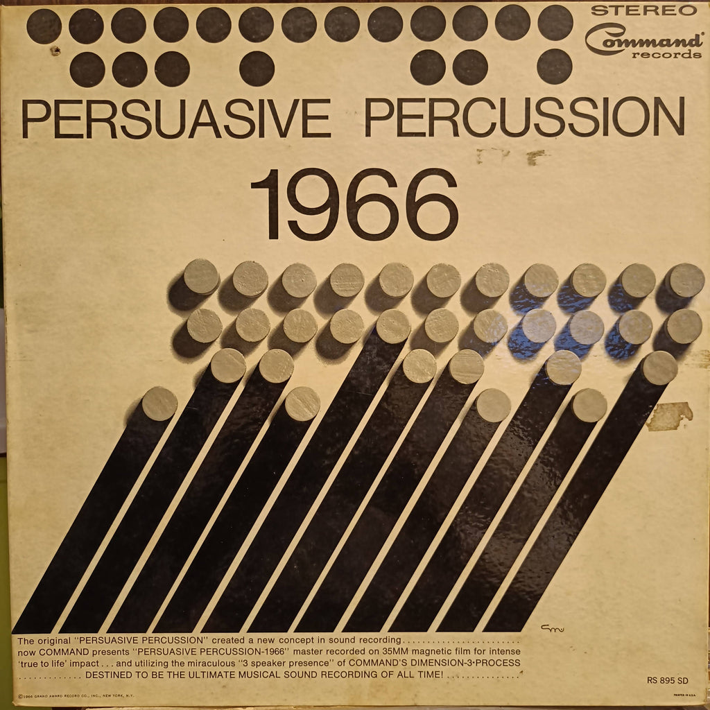 Various – Persuasive Percussion - 1966 (Used Vinyl - VG)