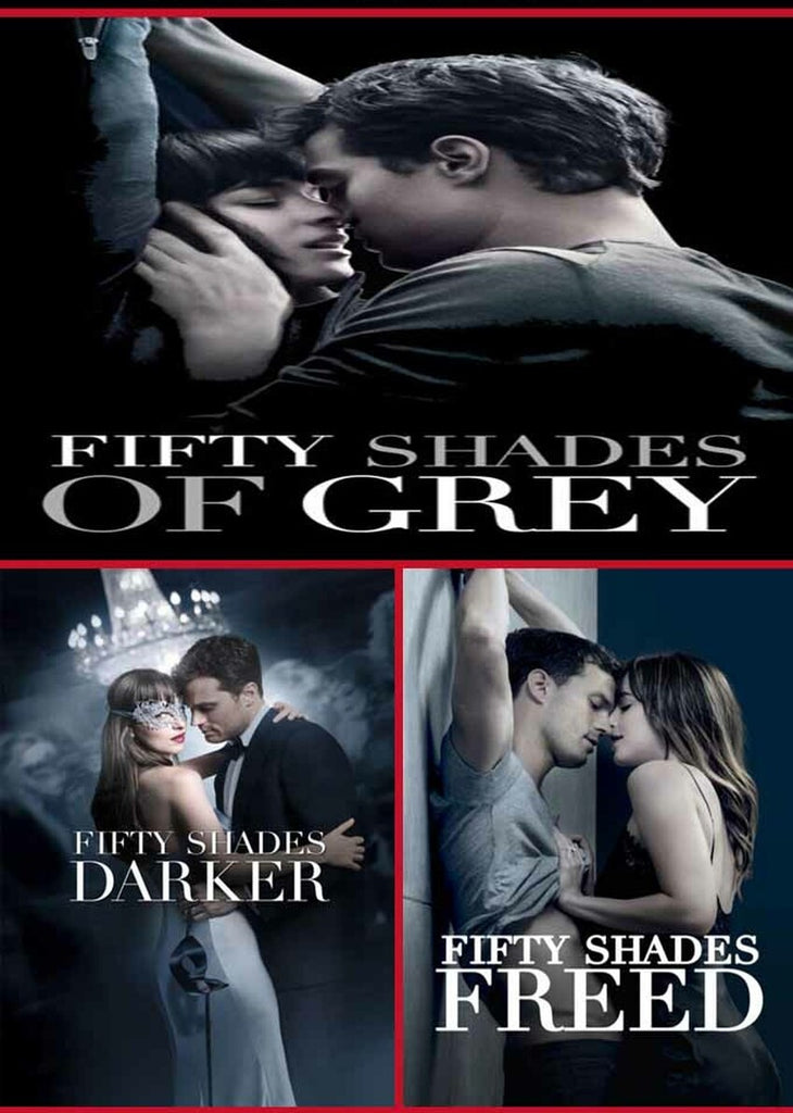 Fifty Shades Trilogy: Fifty Shades of Grey + Fifty Shades Darker + Fifty Shades Freed (Blu-Ray)