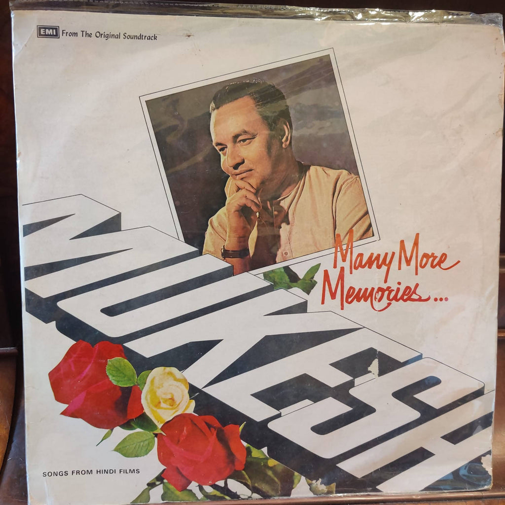 Mukesh – Many More Memories… (Songs From Hindi Films) (Used Vinyl - VG+) NJ