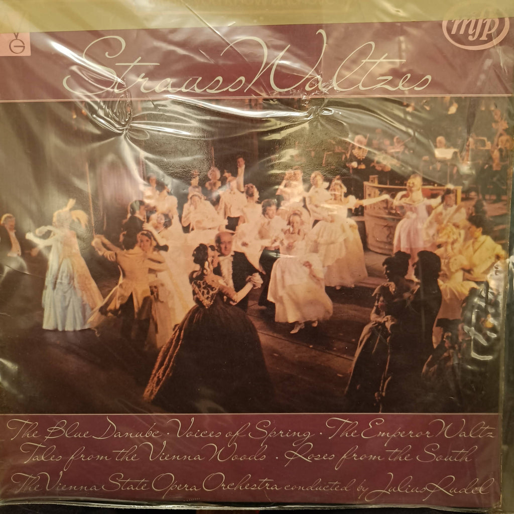 The Vienna State Opera Orchestra Conducted By Julius Rudel – Strauss Waltzes (Used Vinyl - G) JS