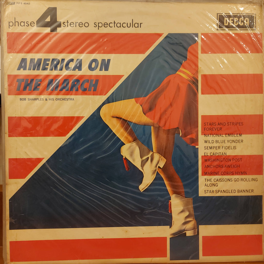 Bob Sharples & His Orchestra – America On The March (Used Vinyl - VG+)