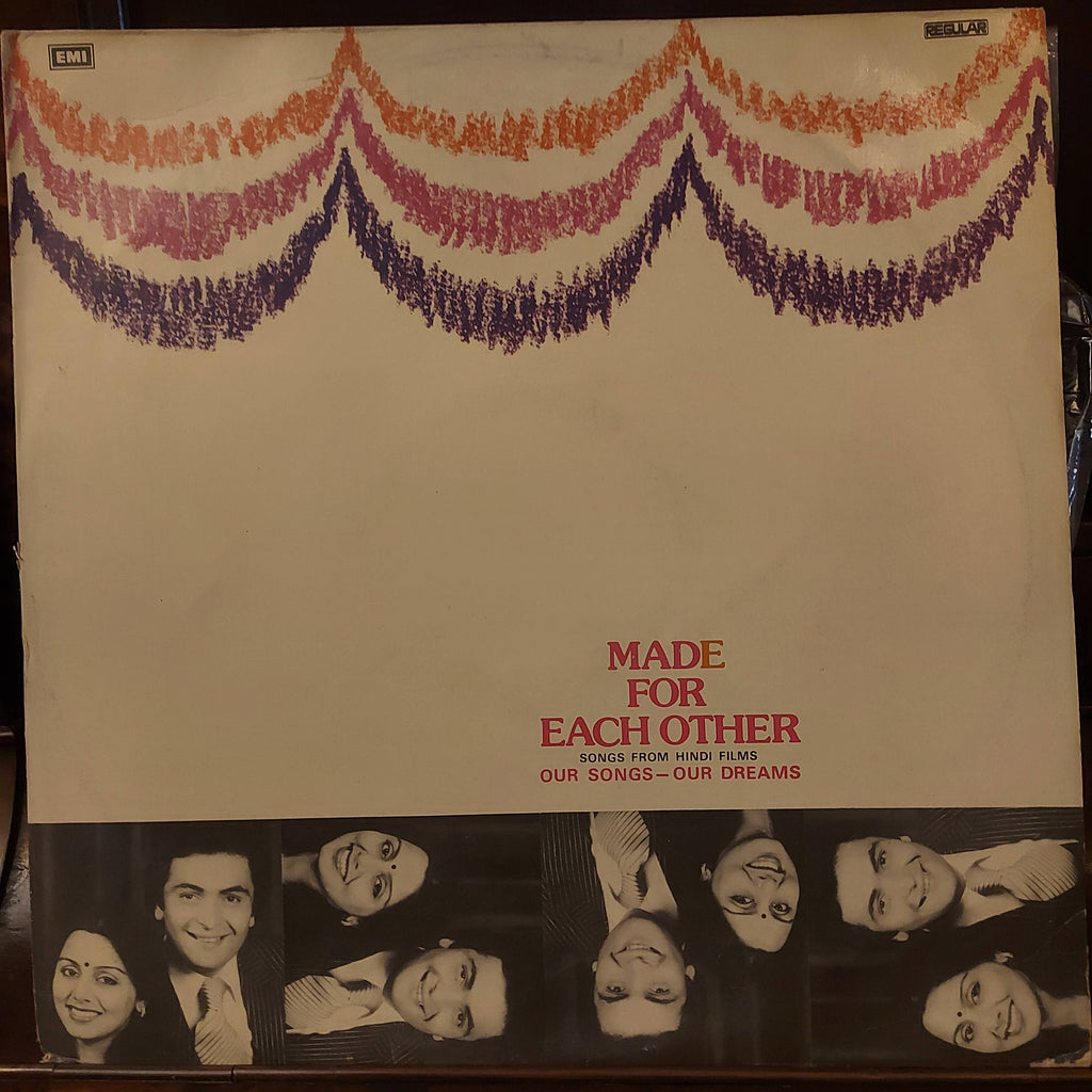 Various – Made For Each Other(Songs From Hindi Films) Our Songs-Our Dreams (Used Vinyl - VG+)