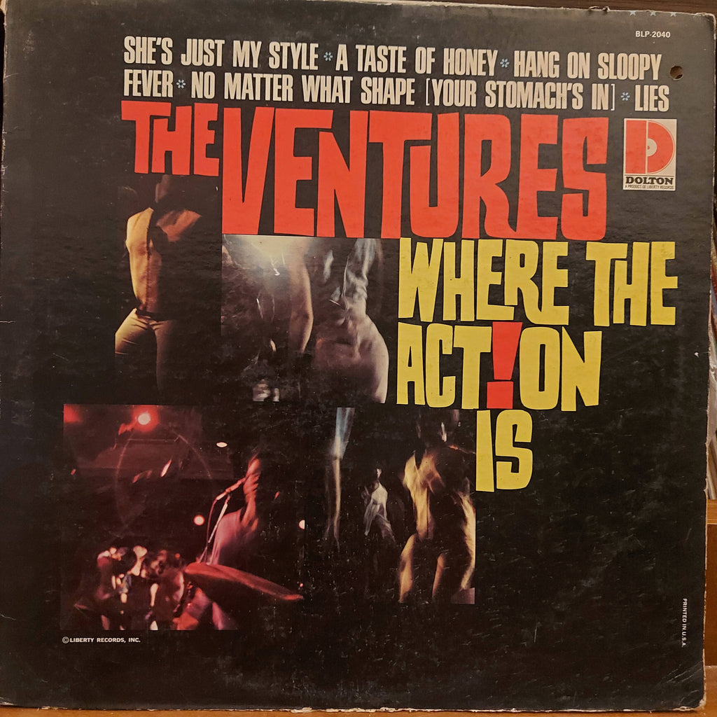 The Ventures – Where The Action Is (Used Vinyl - G)