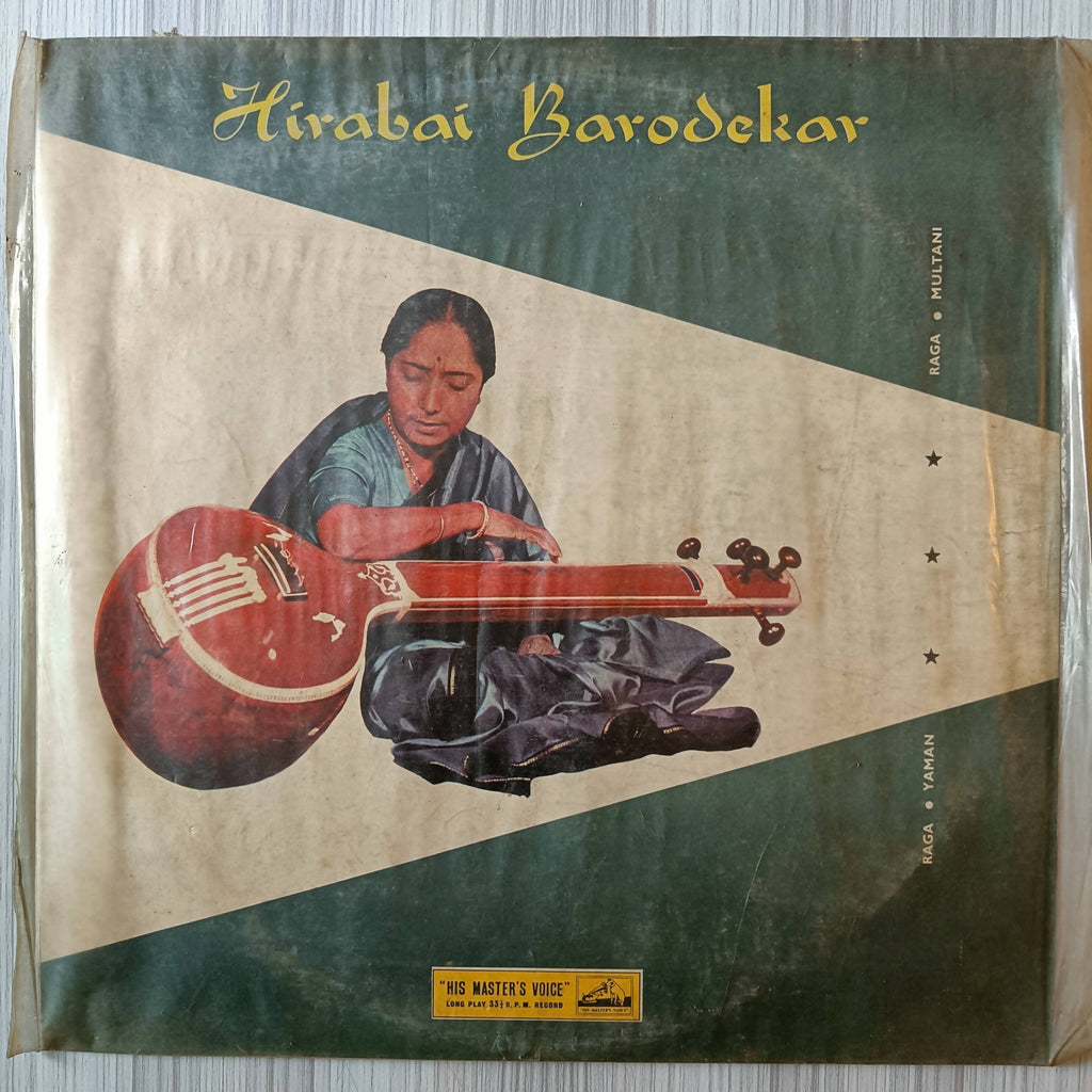 Hirabai Barodekar – Hirabai Barodekar (Used Vinyl - G) AD