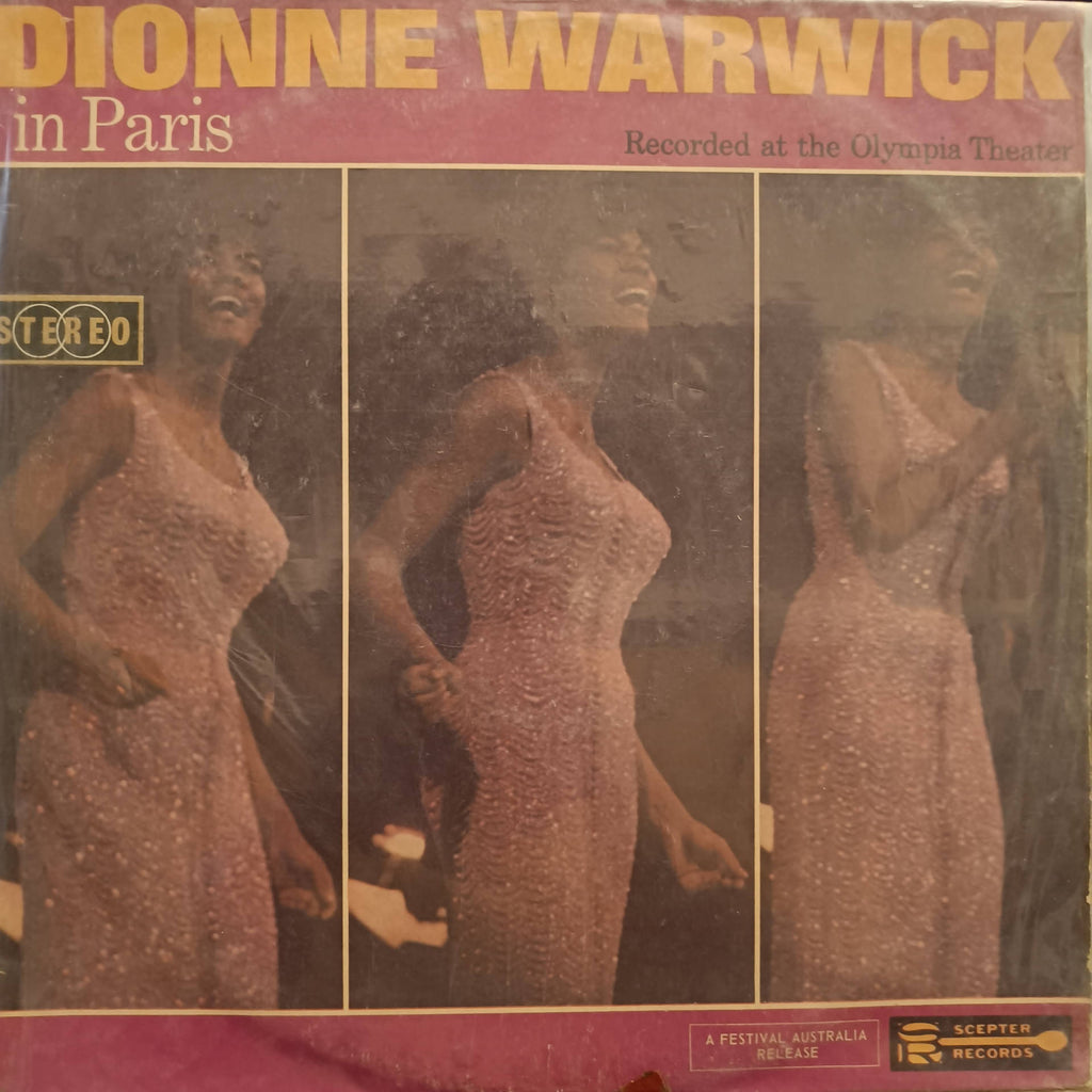 Dionne Warwick – In Paris (Used Vinyl - VG+) JS