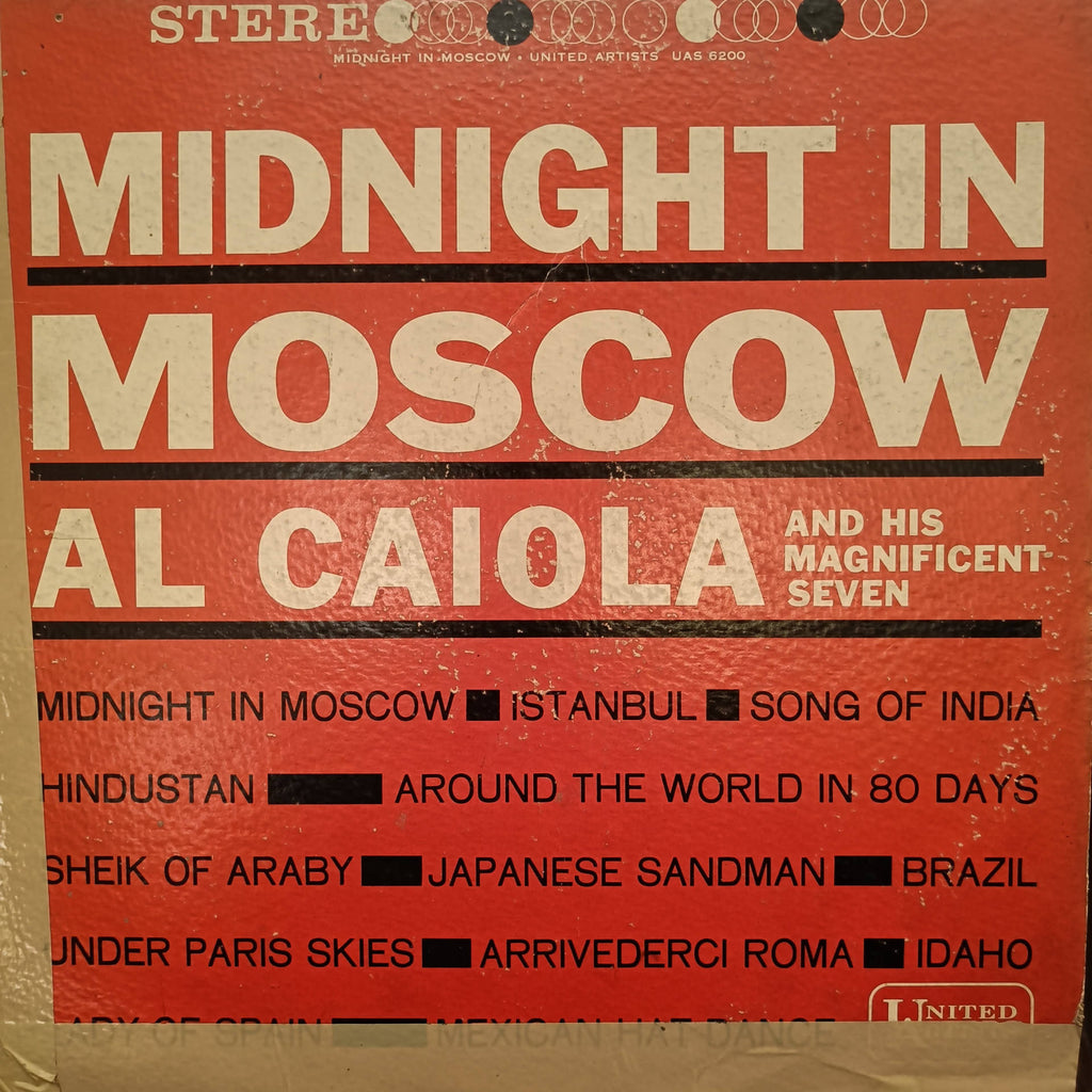 Al Caiola And His Magnificent Seven – Midnight In Moscow (Used Vinyl - G) JS