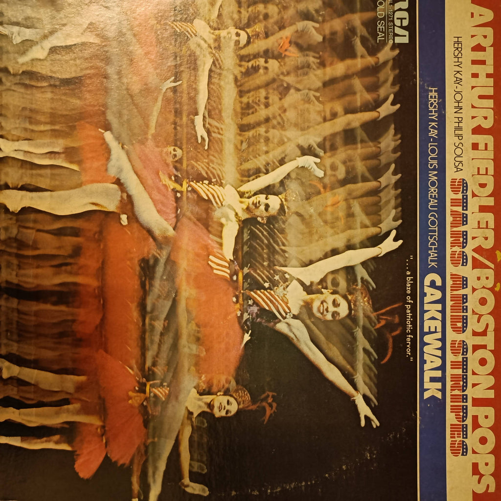 Hershy Kay - Arthur Fiedler, Boston Pops Orchestra – Stars And Stripes / Cakewalk (Used Vinyl - VG+)