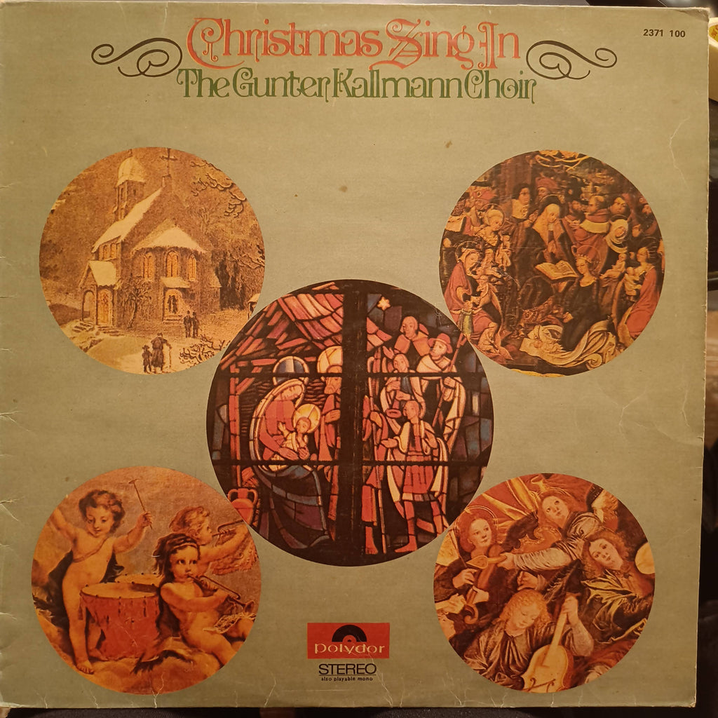 The Gunter Kallmann Choir – Christmas Sing-In With The Gunter Kallmann Choir (Used Vinyl - VG) JS