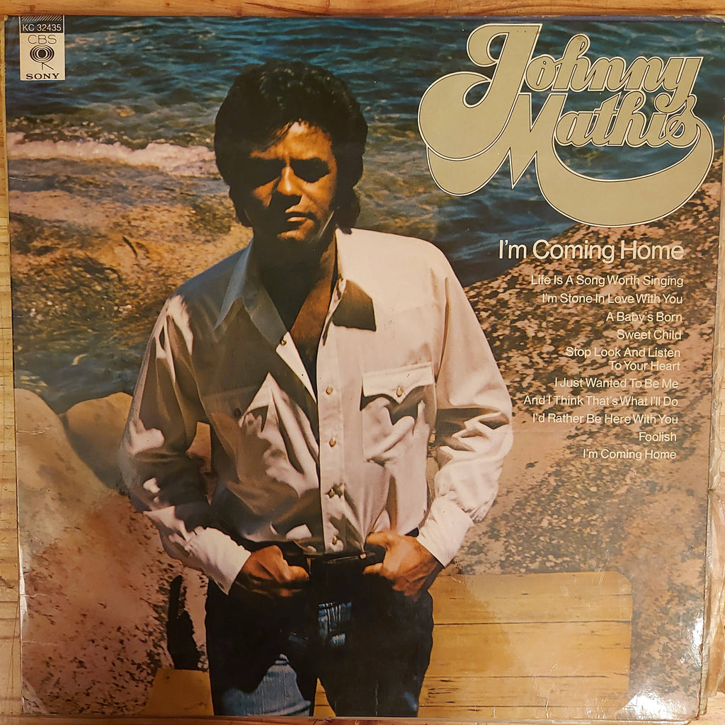 Johnny Mathis – I'm Coming Home (Used Vinyl - VG)