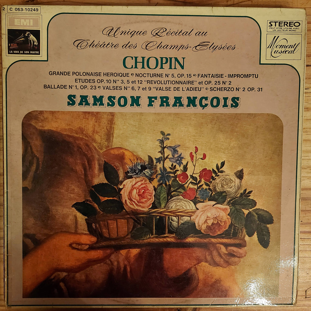 Chopin, Samson François – Unique Récital Au Théâtre Des Champs-Elysées (Used Vinyl - G)