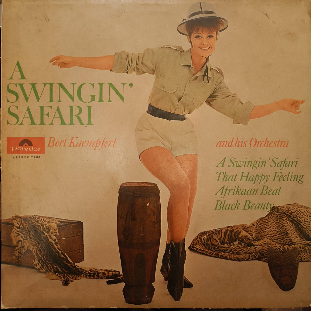 Bert Kaempfert And His Orchestra – A Swingin' Safari (Used Vinyl - VG) JS
