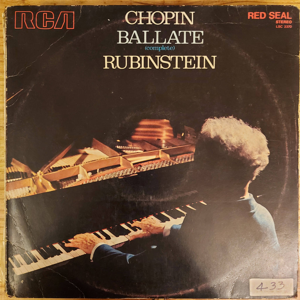Chopin - Rubinstein – The Chopin Ballades (Used Vinyl - VG)