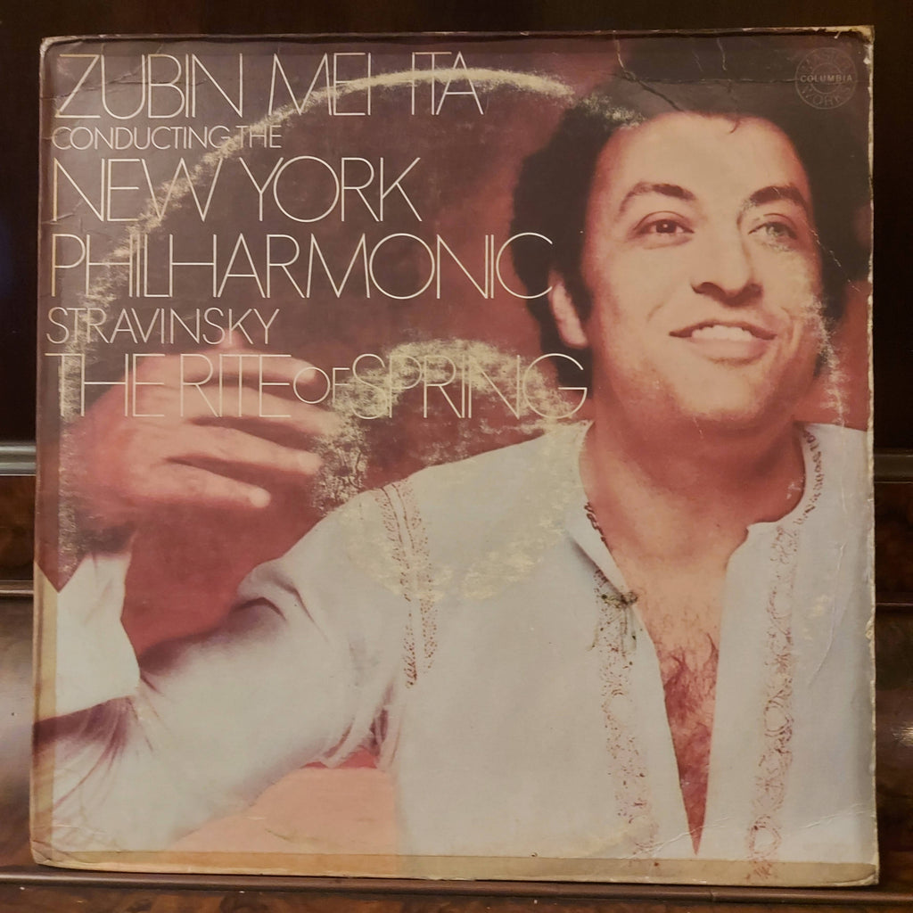Zubin Mehta Conducting The New York Philharmonic*, Stravinsky* – The Rite Of Spring (Used Vinyl - VG)