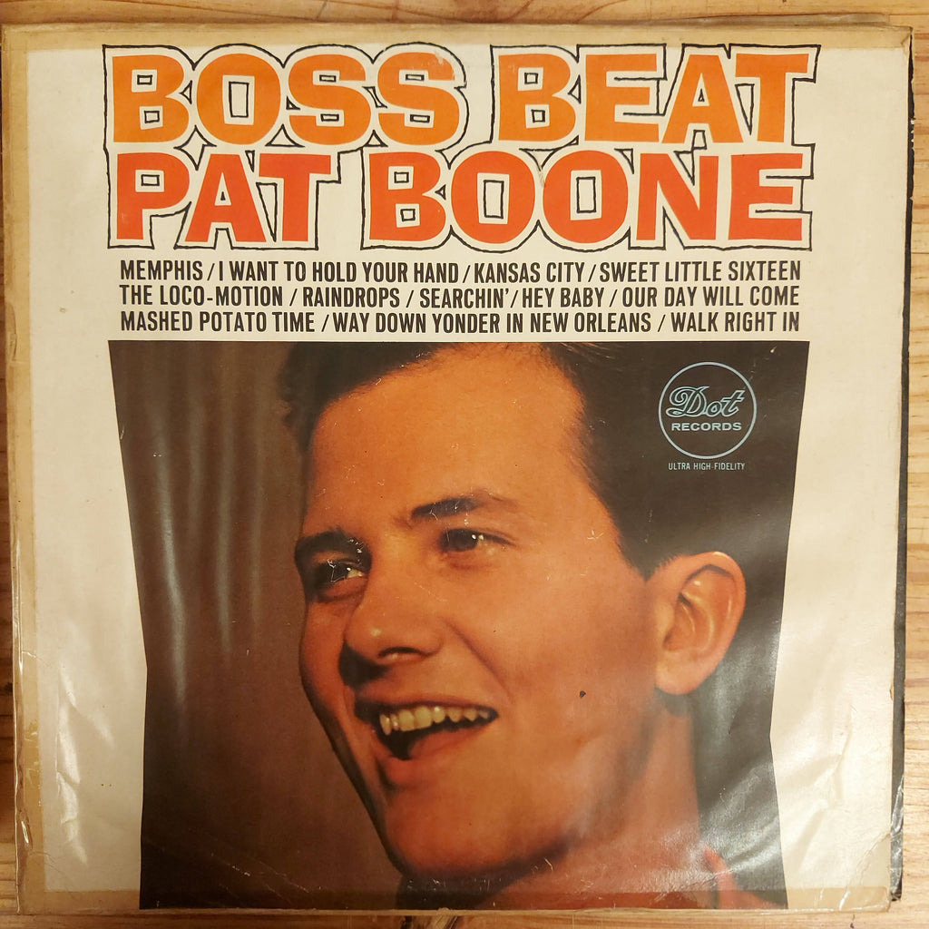 Pat Boone – Boss Beat! (Used Vinyl - G)