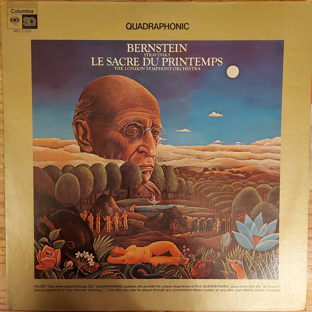 Bernstein, The London Symphony Orchestra, Stravinsky – Le Sacre Du Printemps (Used Vinyl - VG+)