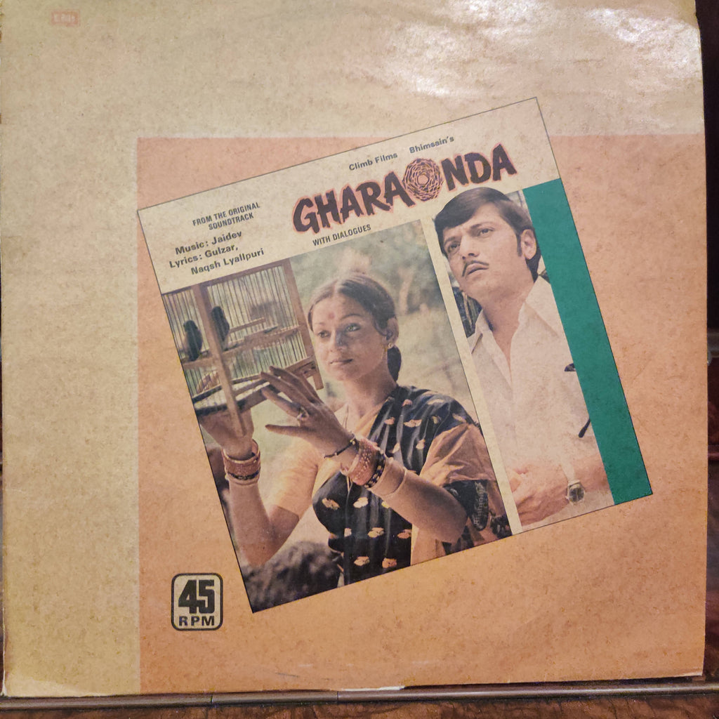 Jaidev – Gharaonda (With Dialogues) (Used Vinyl - VG+)