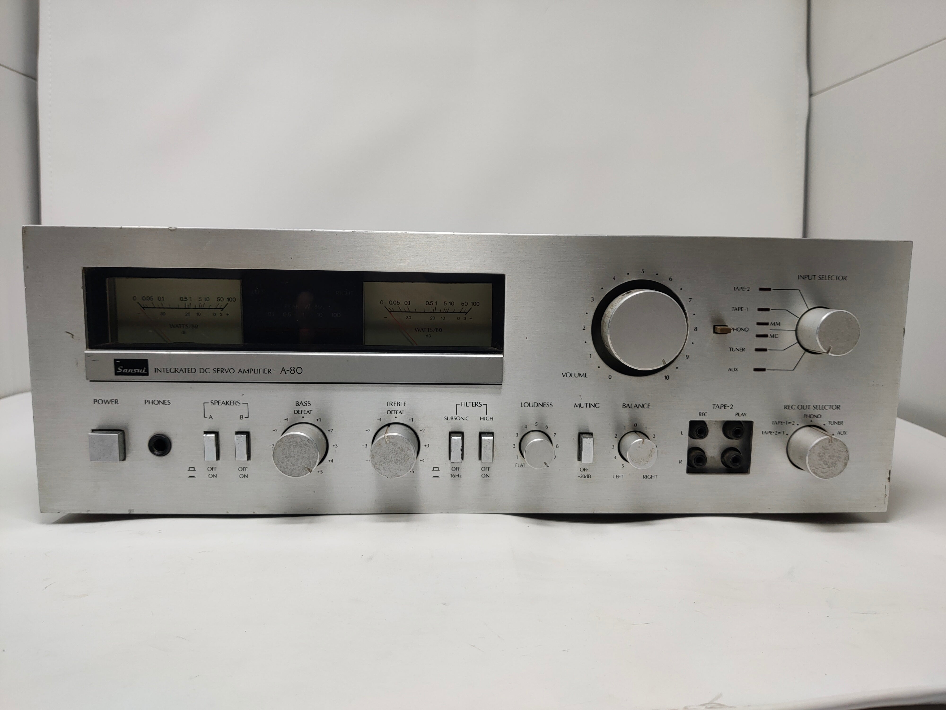 Sansui A80 Tuner amplifier