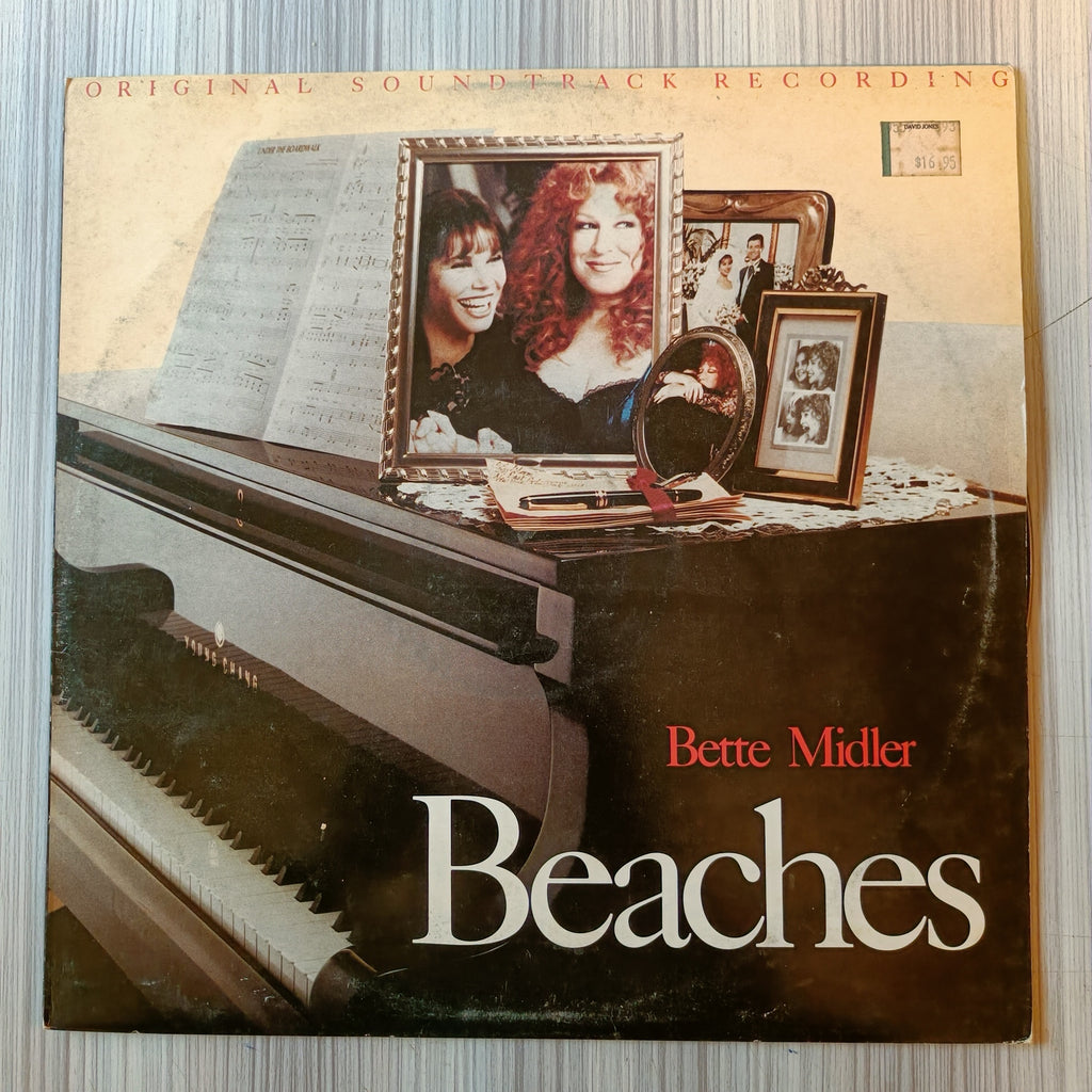 Bette Midler – Beaches (Original Soundtrack Recording) (Used Vinyl - VG) IS