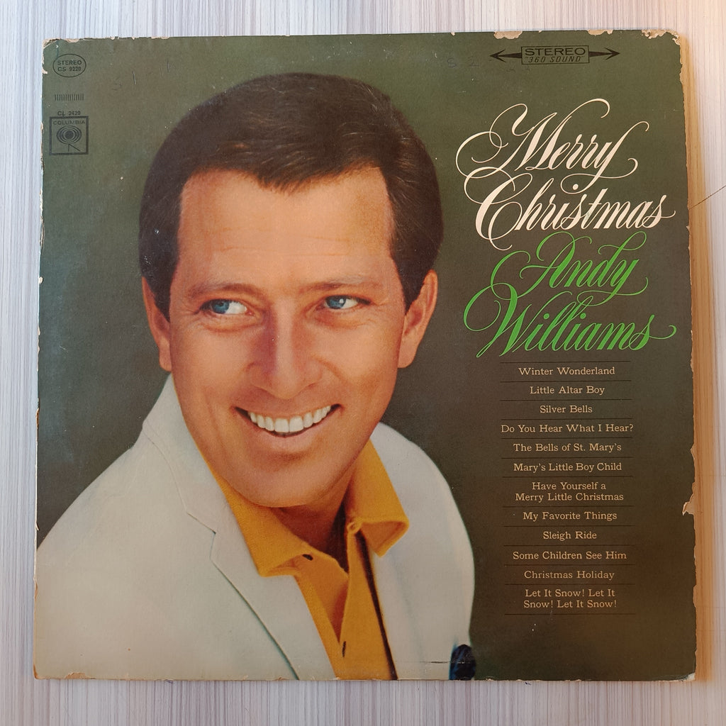 Andy Williams – Merry Christmas (Used Vinyl - VG) IS