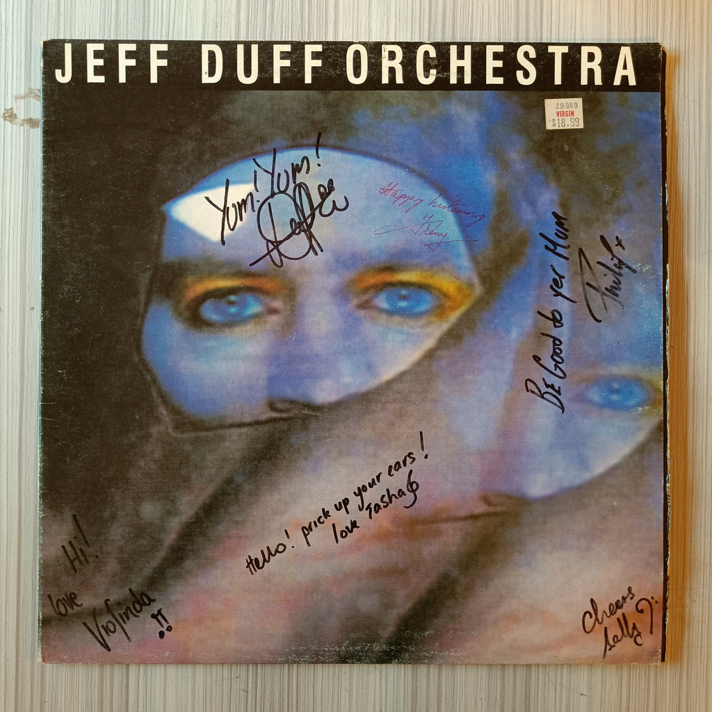 Jeff Duff Orchestra – Jeff Duff Orchestra (Used Vinyl - VG) IS
