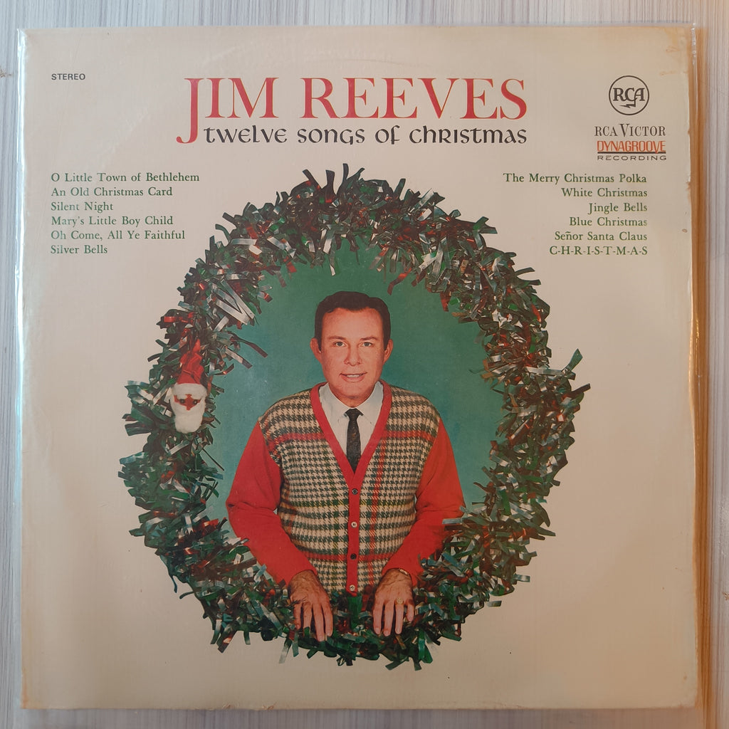 Jim Reeves – Twelve Songs Of Christmas (Used Vinyl - VG) IS