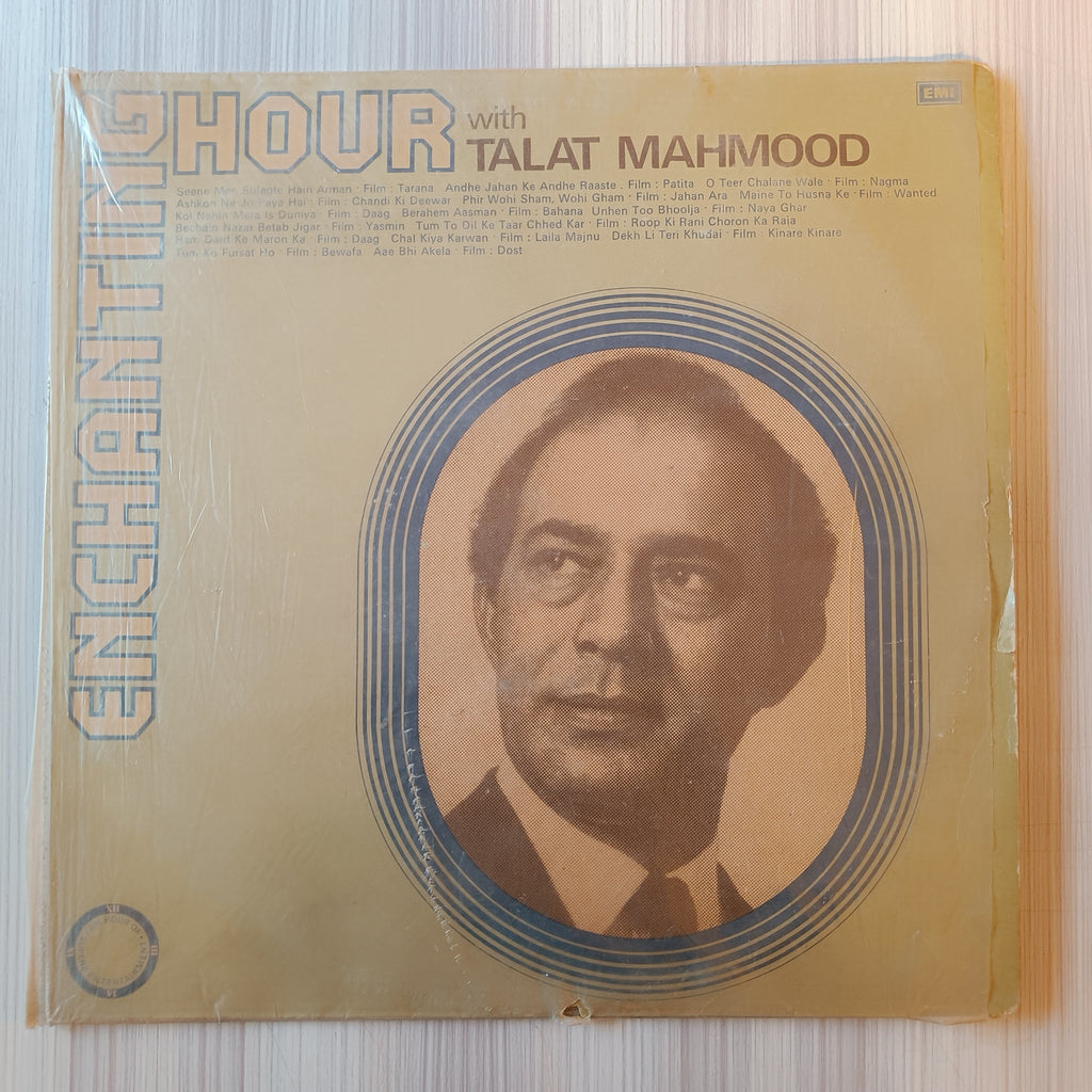 Talat Mahmood – Enchanting Hour With Talat Mahmood (Used Vinyl - VG) IS