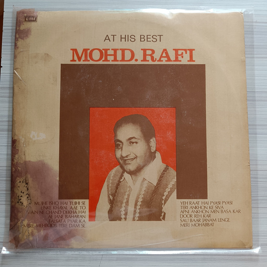 Mohd. Rafi – At His Best (Used Vinyl -VG) IS
