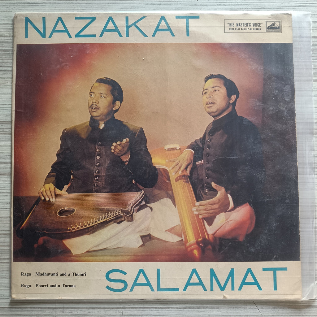 Nazakat Ali - Salamat Ali – Nazakat Ali - Salamat Ali (Used Vinyl -G) IS