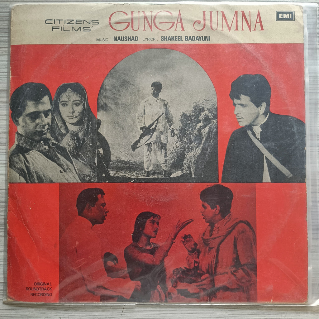 Naushad, Shakeel Badayuni – Gunga Jumna (Used Vinyl -VG) IS