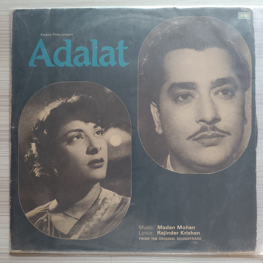 Madan Mohan, Rajinder Krishan – Adalat (Used Vinyl -VG+) IS