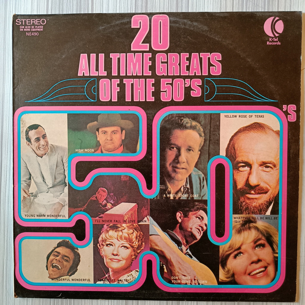 Various – 20 All Time Greats Of The 50's (Used Vinyl - VG) RC