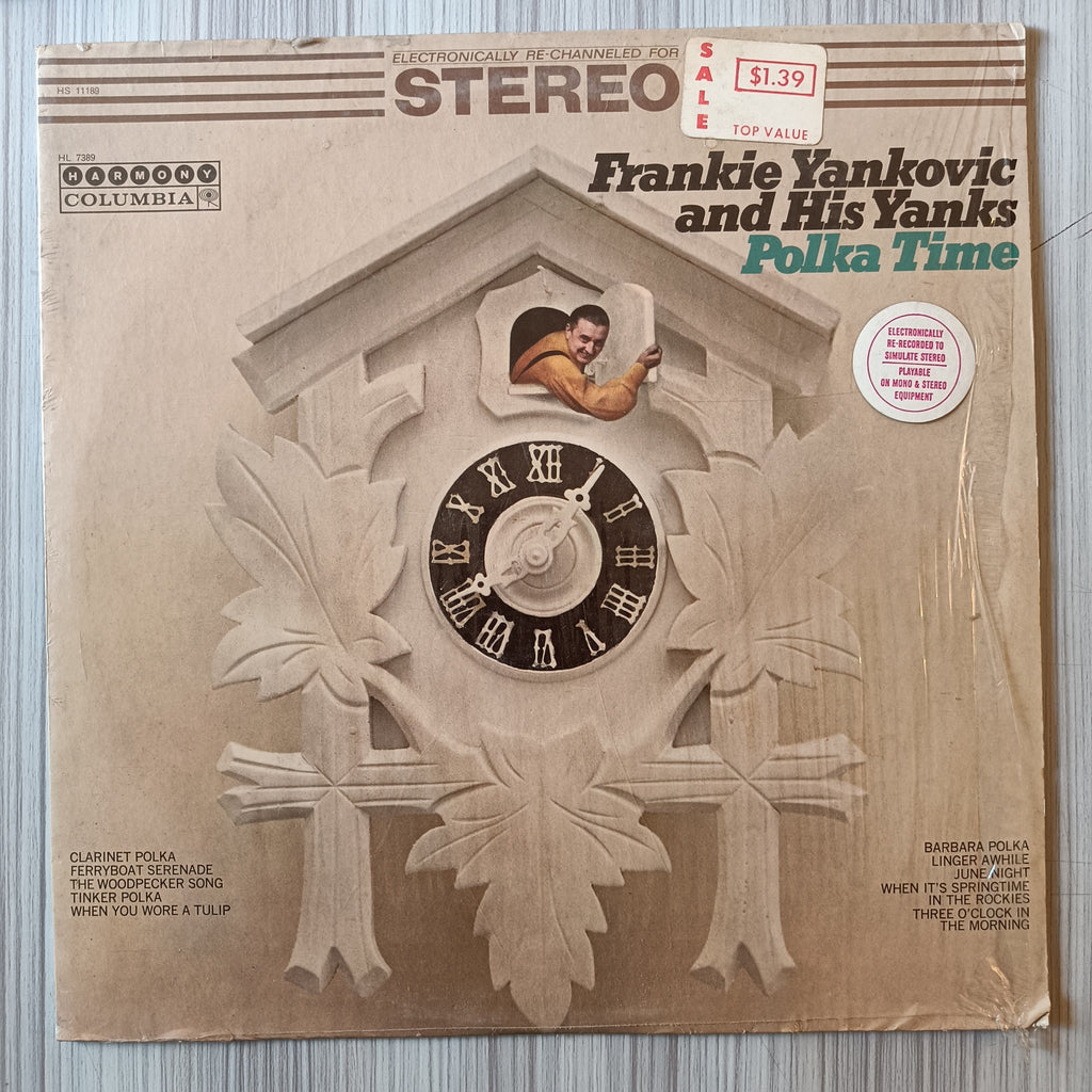 Frankie Yankovic And His Yanks – Polka Time (Used Vinyl - VG) RC