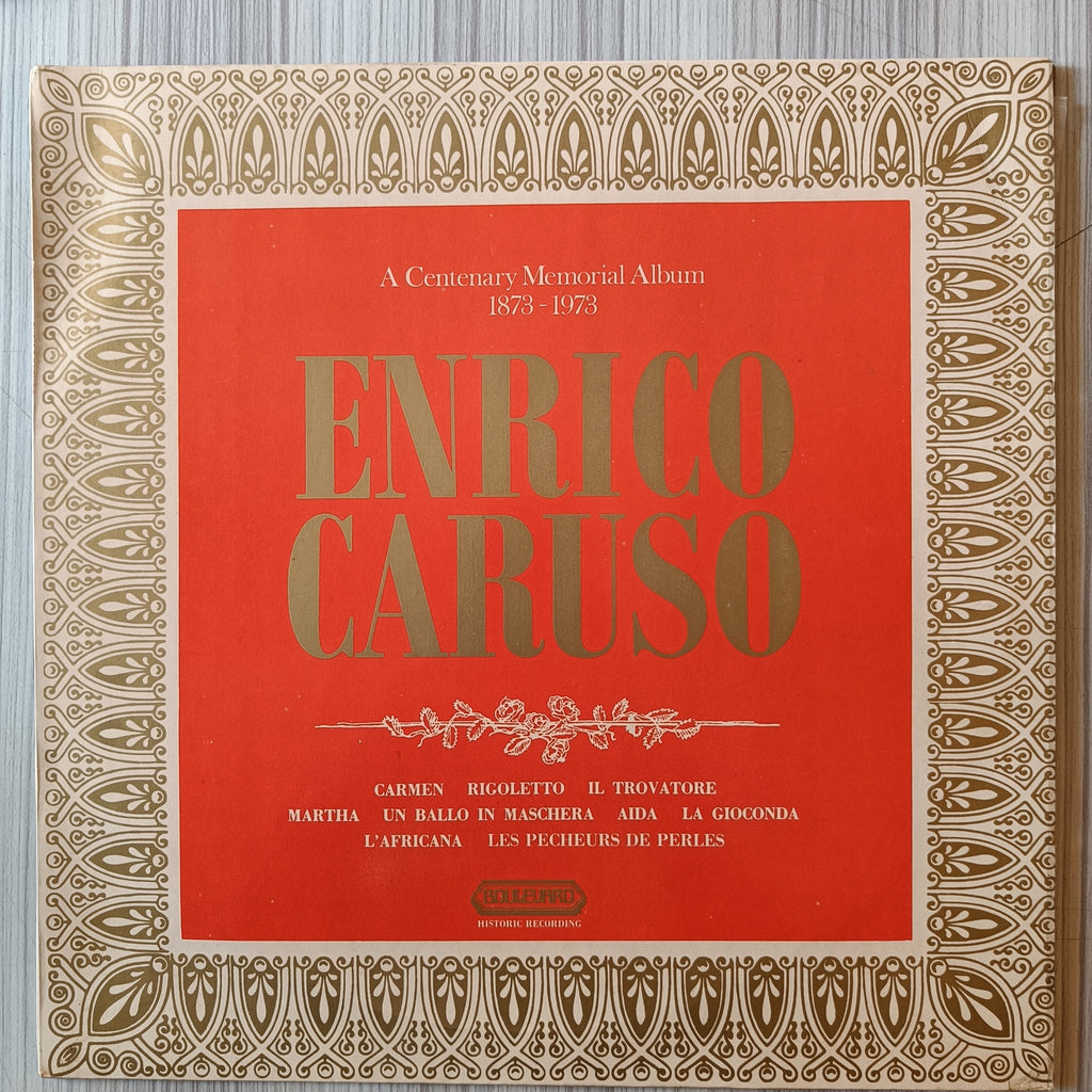 Enrico Caruso – A Centenary Memorial Album 1873-1973 (Used Vinyl - VG) RC