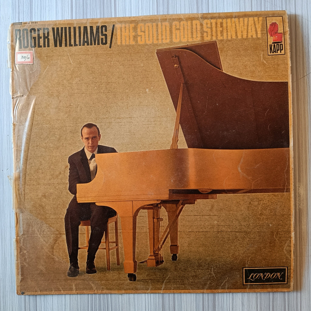 Roger Williams (2) – The Solid Gold Steinway (Used Vinyl - G) RC