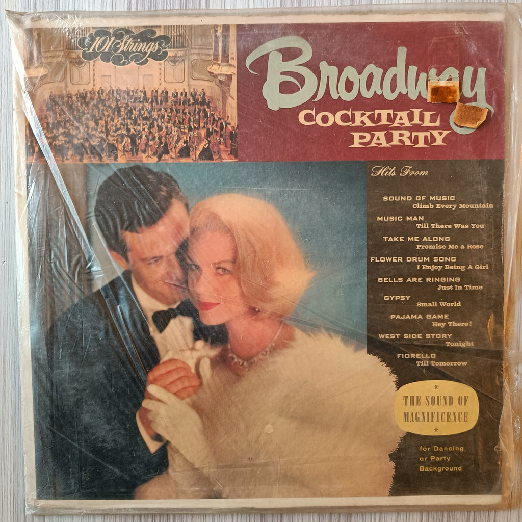 101 Strings – Broadway Cocktail Party (Used Vinyl - VG) RC