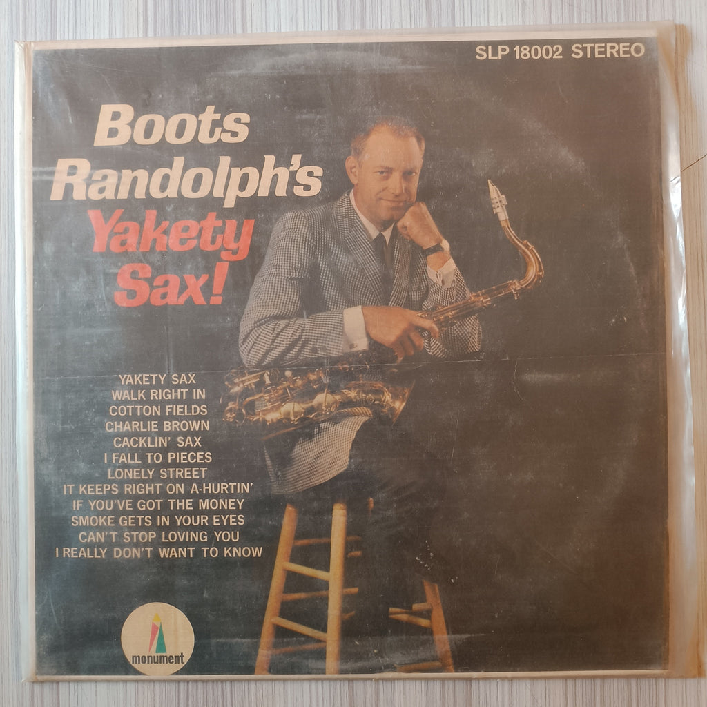 Boots Randolph – Boots Randolph's Yakety Sax! (Used Vinyl - VG) RC